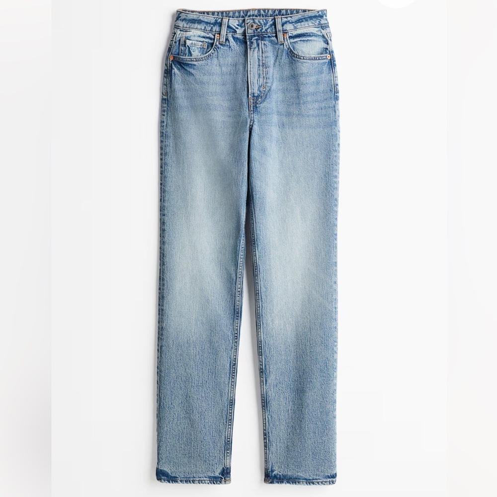 Straight leg jeans